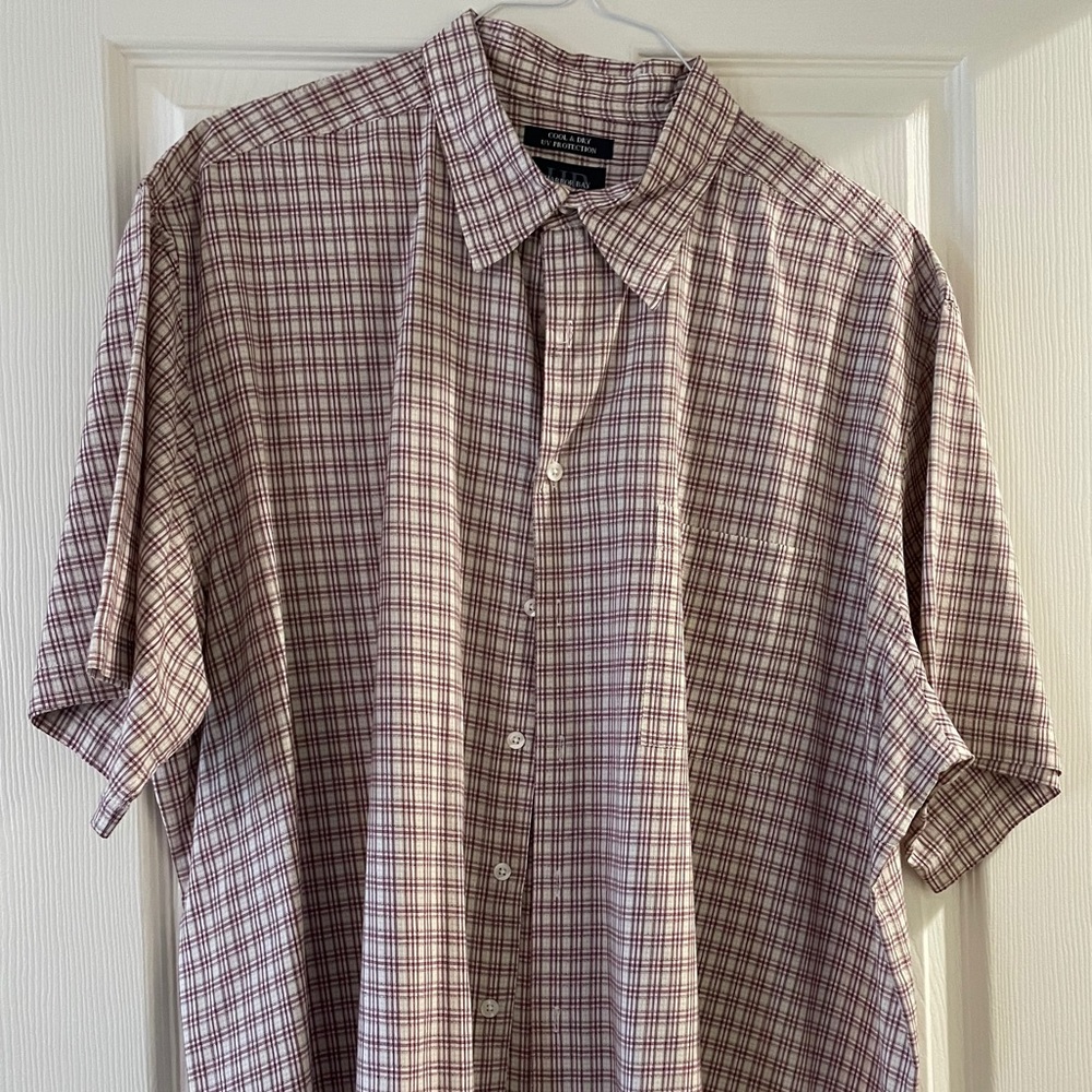 Harbor Bay Short Sleeve Button Down Shirt.